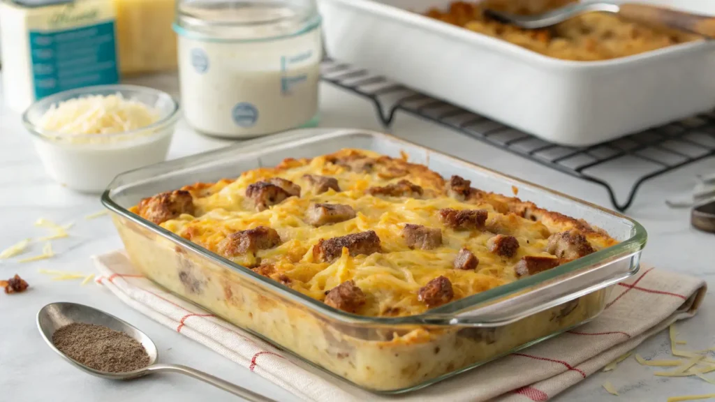 Pro tips for making a perfect breakfast casserole with golden-brown crust and fresh ingredients